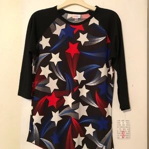 LuLaRoe Americana Randy - S NWT